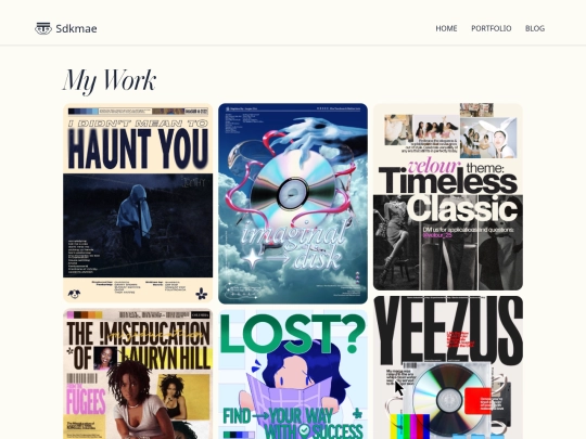 pages/portfolio screenshot