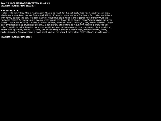 WIP Pages/Experiments/1-22-79_MondayCall screenshot
