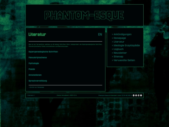 de/literature screenshot