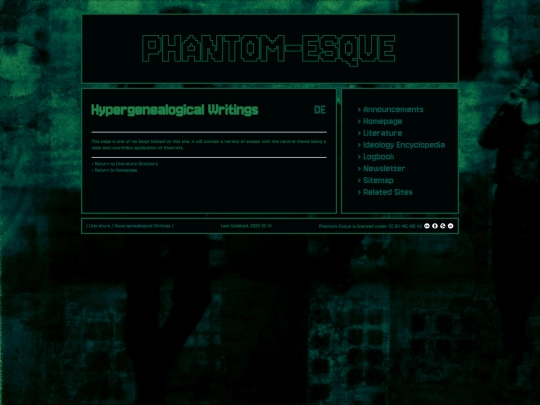 literature/hypergene screenshot