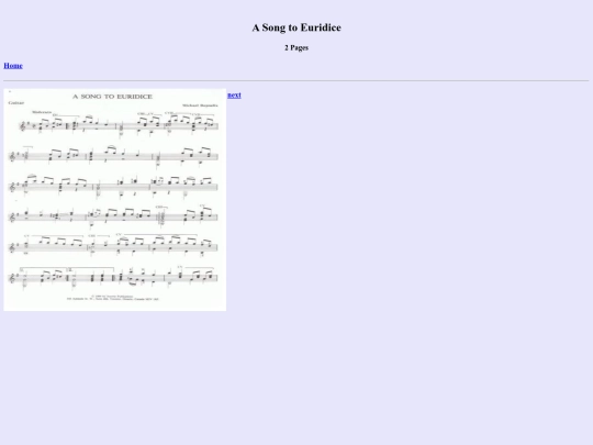 A Song to Euridice 1 screenshot