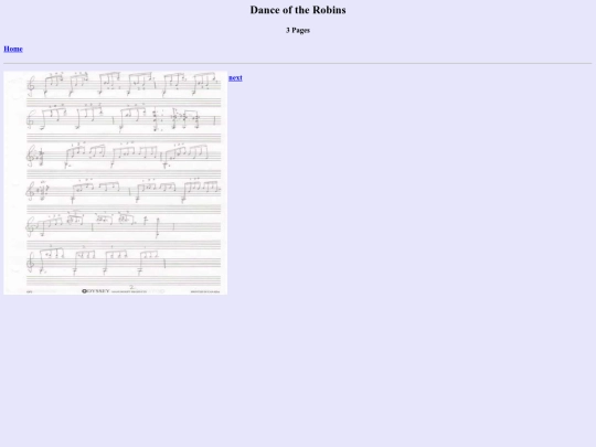 Dance of the Robins Page 2 screenshot