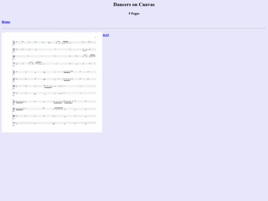 Dancers on Canvas Page 5 screenshot