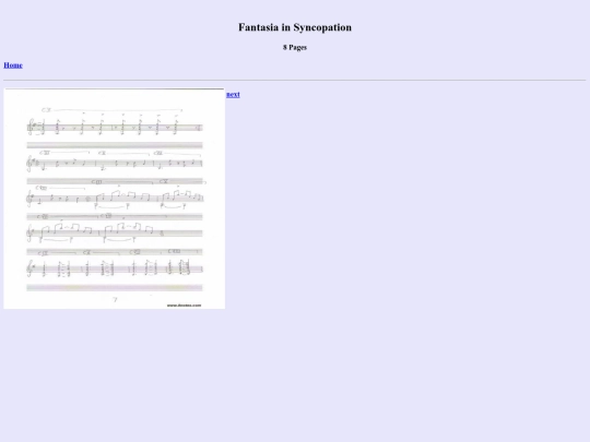 Fantasia in Syncopation Page 7 screenshot