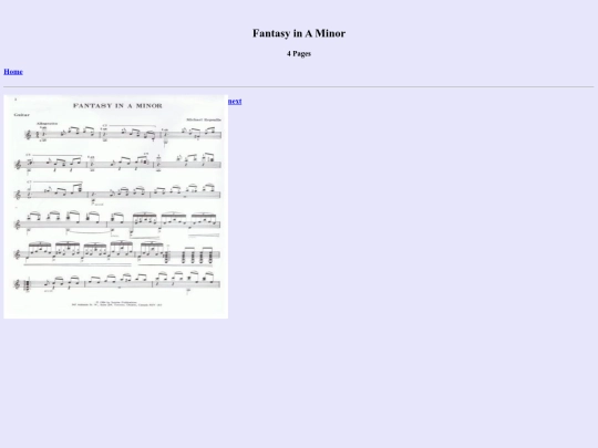 Fantasy in A Minor 1 screenshot