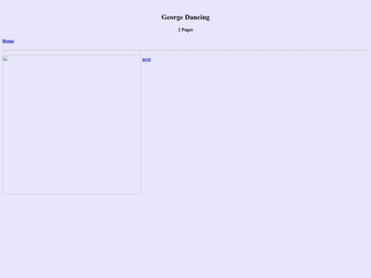George Page 1 screenshot