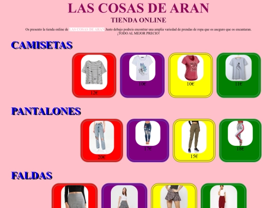 tienda screenshot