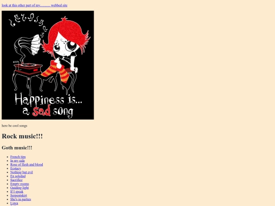 MUSIC screenshot