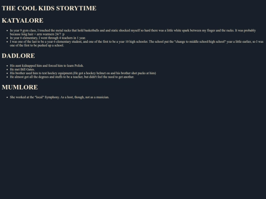 thelores screenshot