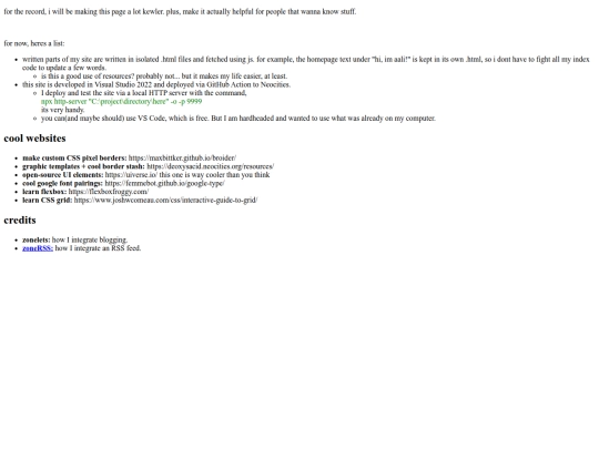content/site-dev-info/site_info screenshot