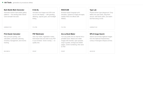 index screenshot