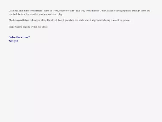 Nalen Stories/Nalen Casefiles 2 - Curse of the Quartz Mummy/qmtest-3 screenshot