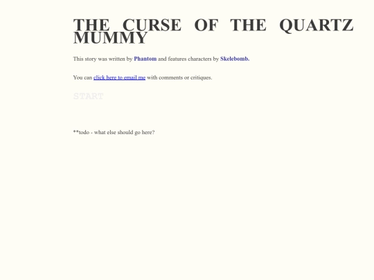 Nalen Stories/Temporary Files/The Curse of the Quartz Mummy (4) screenshot