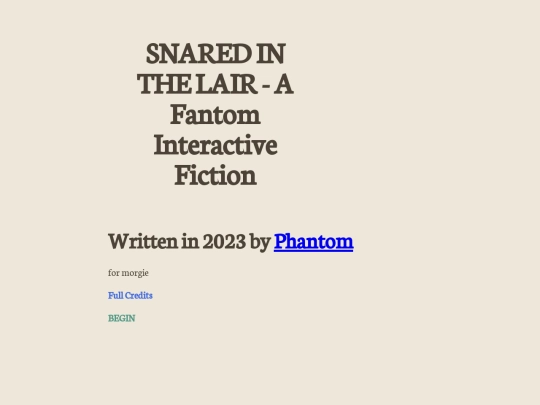 snared-in-the-lair/v1-protoSnared-in-the-lair screenshot