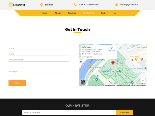 contact screenshot