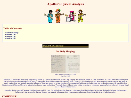 songlyrics screenshot