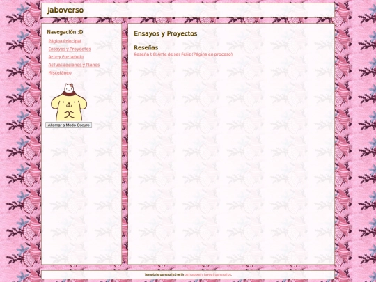 pages/proyectos screenshot
