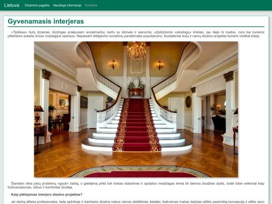 dizainas screenshot
