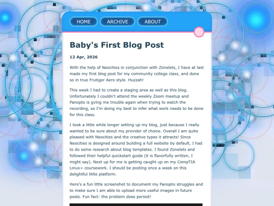 posts/2026-04-12-Baby's-First-Blog-Post screenshot