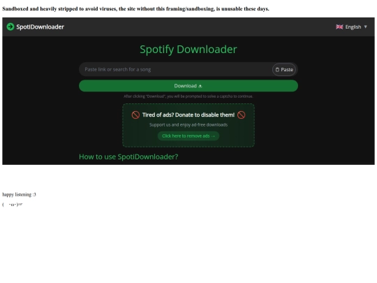Miscellaneous/music screenshot