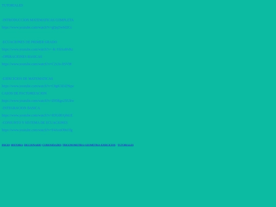 web.html/tutoriales screenshot