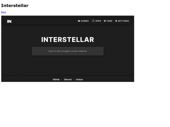 prxies/interstellar screenshot