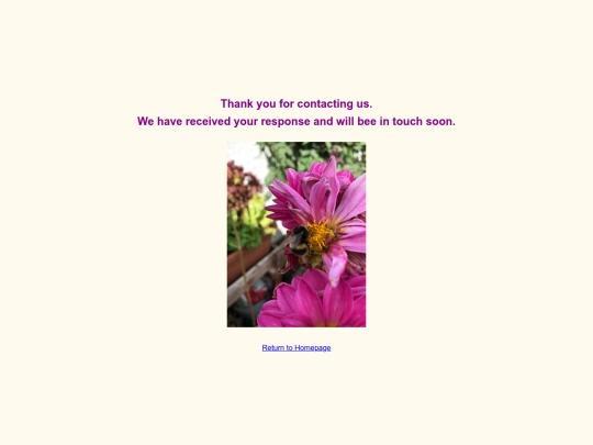 Thankyou screenshot