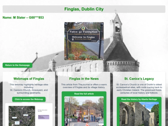 Web Mapping Assignment 3/Webmap4_Finglas/Webmap3Index screenshot