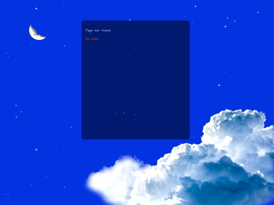 not_found screenshot