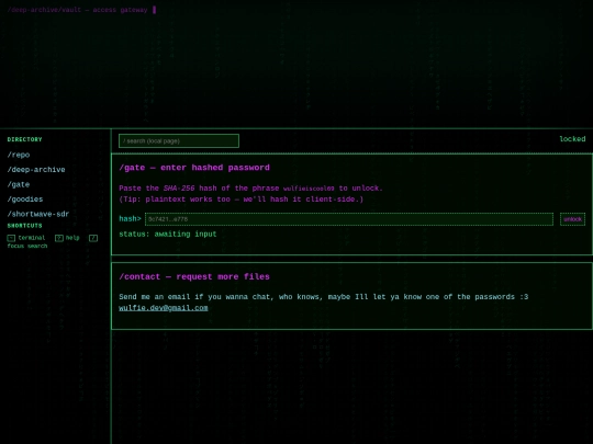 vault screenshot