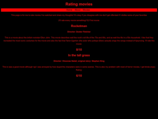 movierating screenshot