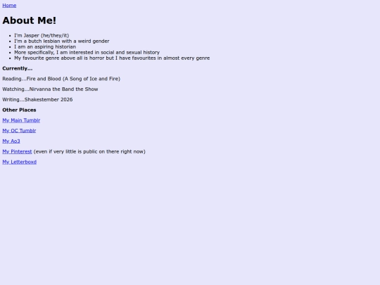 Aboutme screenshot