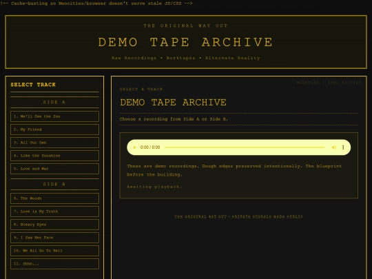 demos screenshot