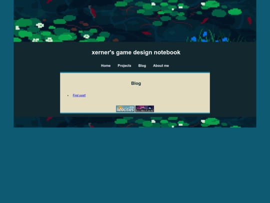 blog screenshot
