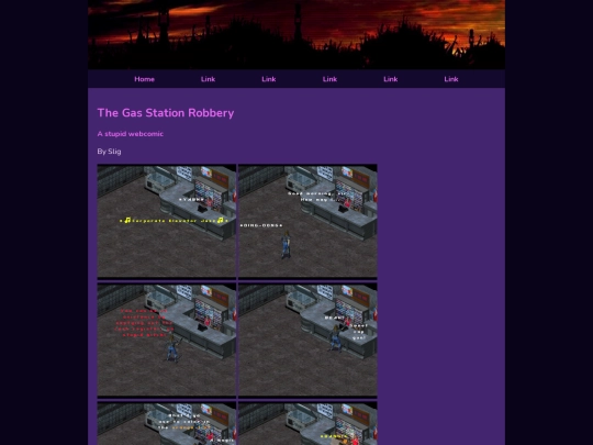 robbery/holdup screenshot