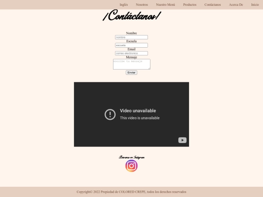 contact screenshot
