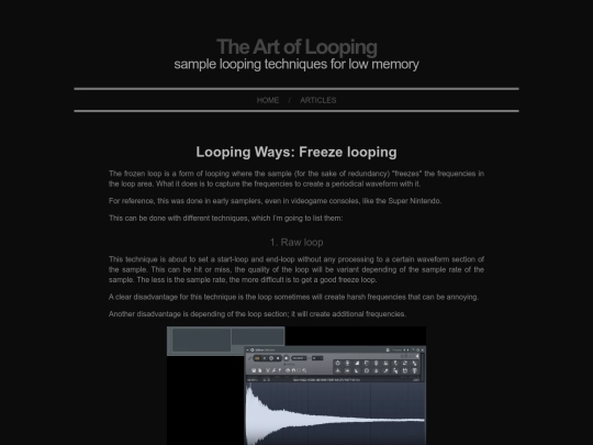 articles/freezelooping screenshot