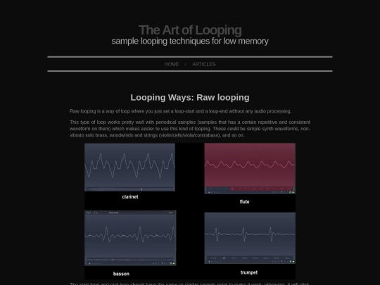 articles/rawlooping screenshot