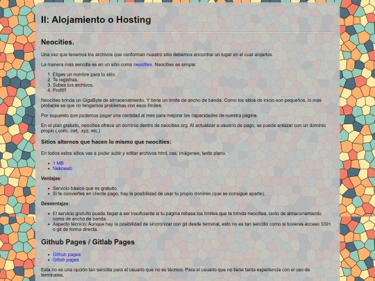 indie-web/hosting screenshot