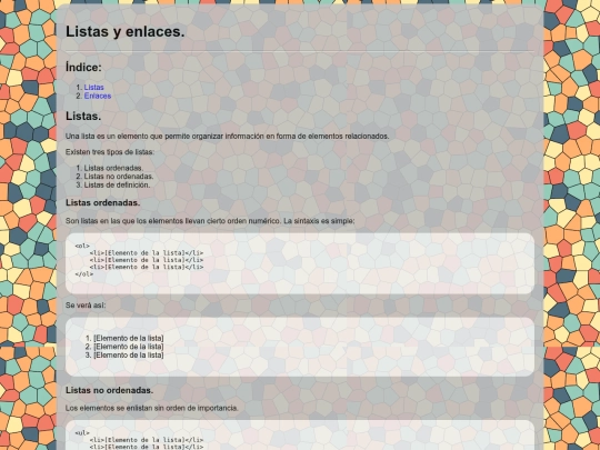 indie-web/listas-enlaces screenshot