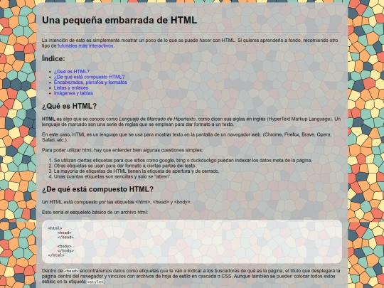 indie-web/tutorial-html screenshot