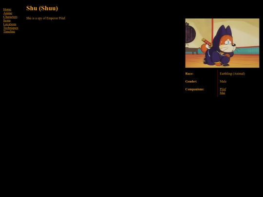 Characters/Shu screenshot