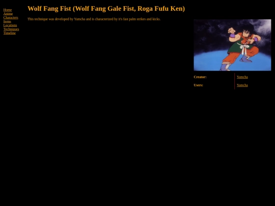 Techniques/WolfFangFist screenshot