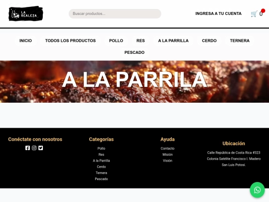 Carniceria/parrilla screenshot