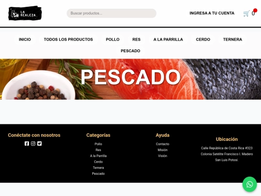 Carniceria/pescado screenshot