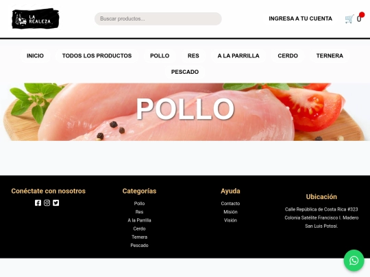 Carniceria/pollo screenshot