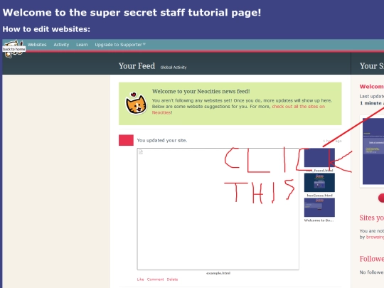 example screenshot
