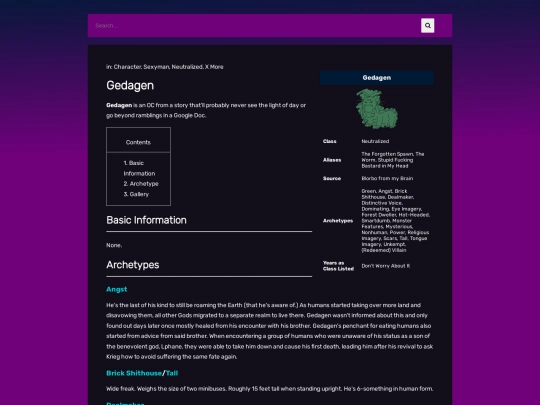 sp_wiki/Gedagen screenshot