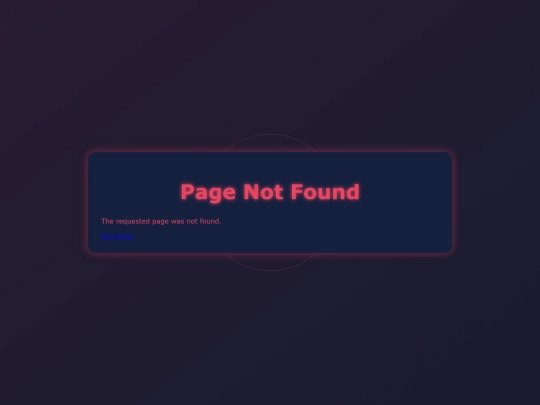not_found screenshot