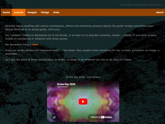 sounds screenshot